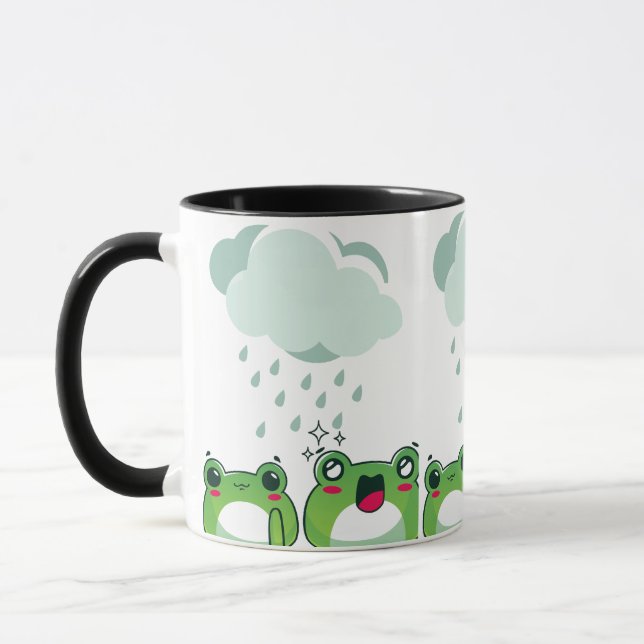 Mug grenouilles dans les inondations (Gauche)