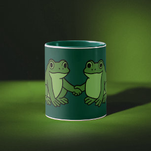 Mug Grenouilles Ensemble Fortes Protestation de Grenou