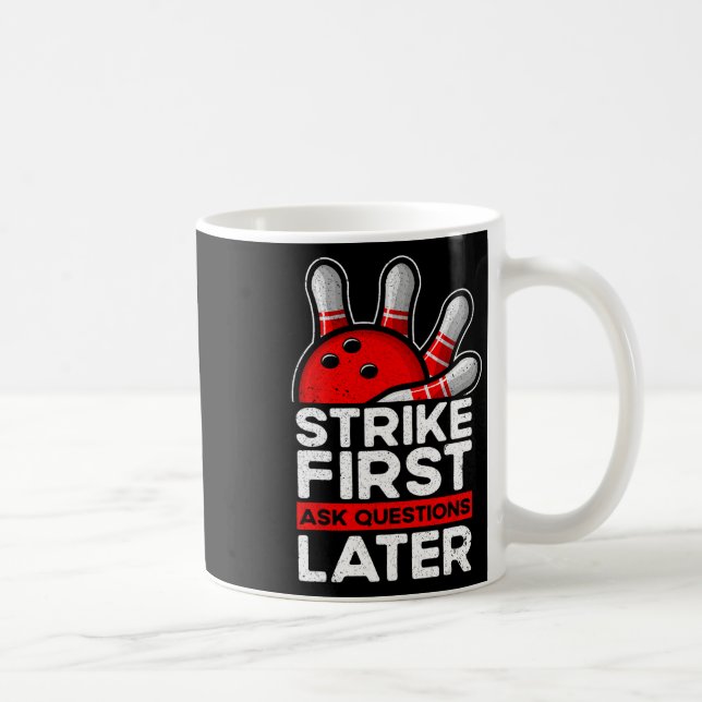 Mug Grève - Bowler Bowling Ball Funny Bowling (Droite)