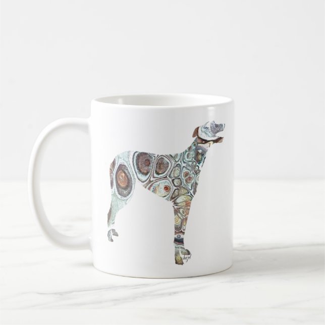 Mug Greyhound, Greyhound (Gauche)