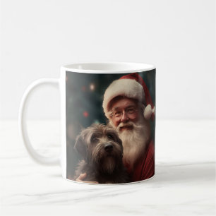 Mug Griffon à poil dur Père Noël Noël