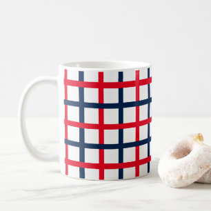 Mug Grille patriotique rouge 4 juillet rouge