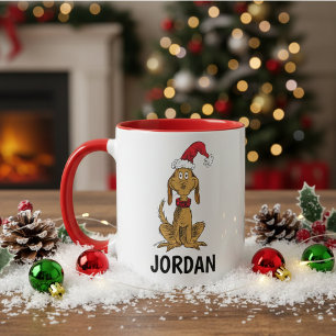 Mug Grinch classique personnalisé   Max - Santa Hat
