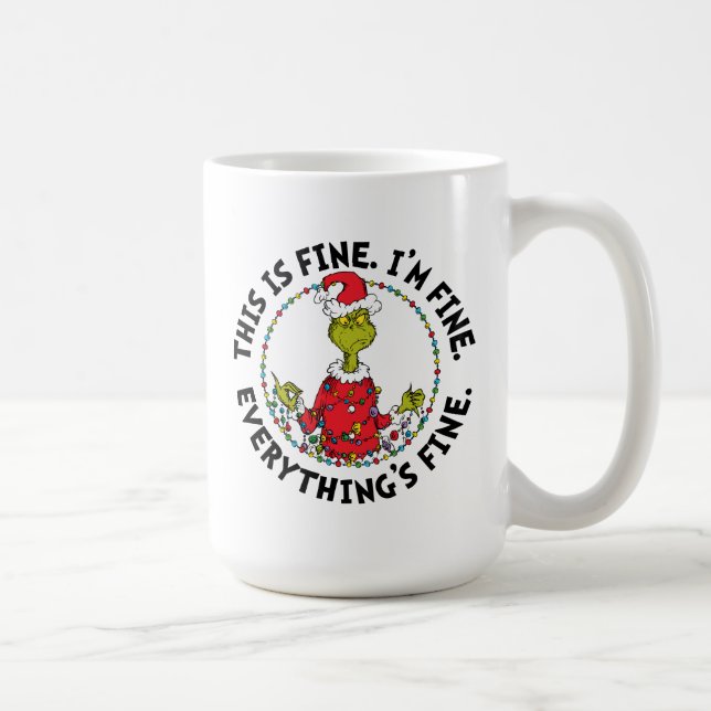 Mug Grinch | Everything's Fine (Droite)