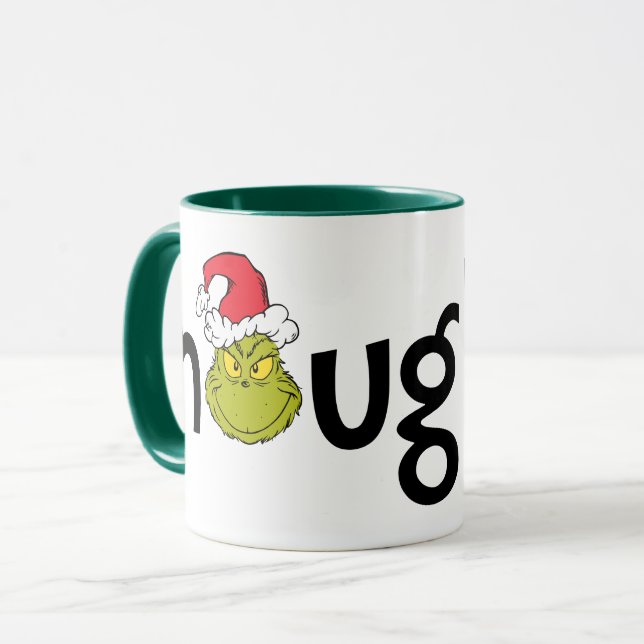 Mug Grinch is Naughty (Devant gauche)