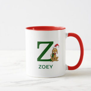 Mug Grinch Max Classique   Nom et monogramme Z