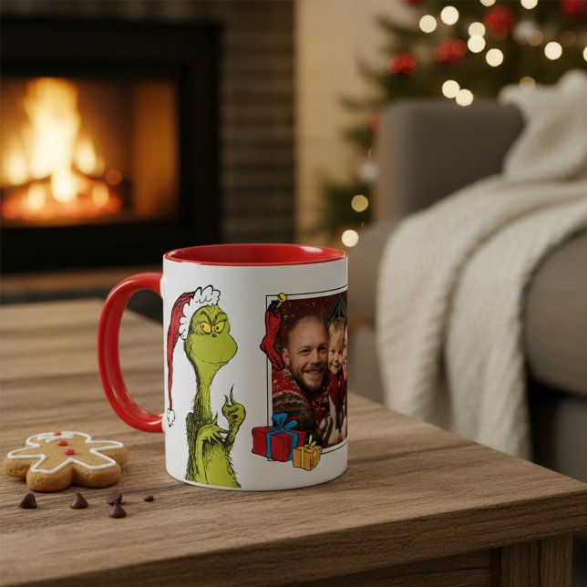 Mug Grinch | Personalized Photo (Créateur téléchargé)