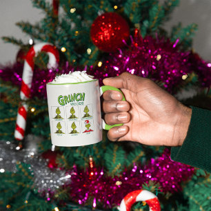 Mug Grinch Tableau d'humeurs Édition Noël
