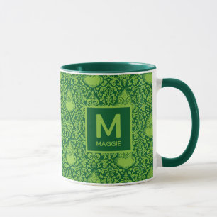 Mug Grinch vert orné   Ajouter votre nom et votre init