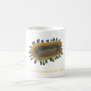Mug Grippe - décommandée par le citron chaud