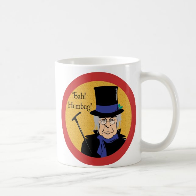Mug Grippe-sou Bah d'Ebenezer ! Fumiste ! (Droite)