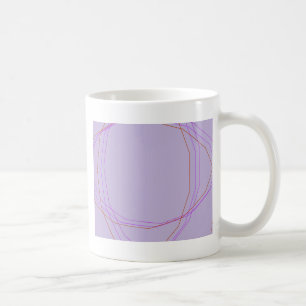 Mug gris 8297 Art abstrait