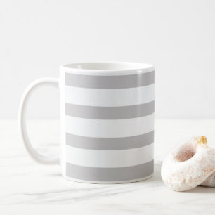 Mug Gris Blanc Bonbons Gris