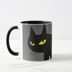 Mug Gris de NINJA de CAT NOIR