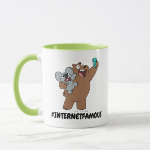 Mug Grizz & Nom Nom - #InternetFamous