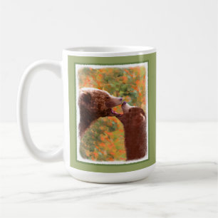 Mug Grizzly Bear Mom and Cub Painting - Wildlife Art