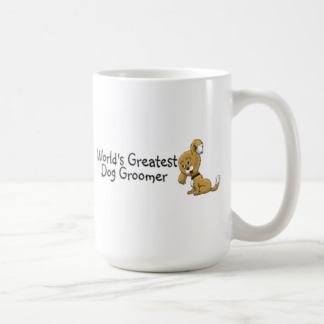 Mug Groomer du plus grand chien des mondes (Droite)