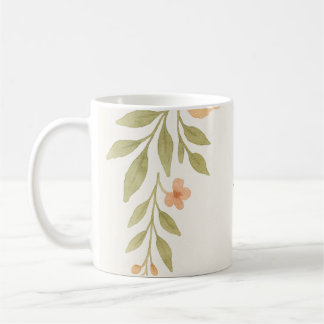 Mug Groomsmen Fleur sauvage rustique
