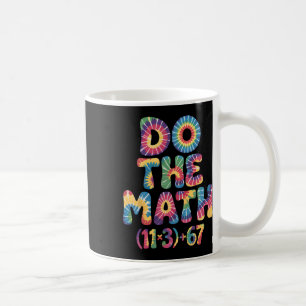 Mug Groovy 100 jours d'école équation mathématique Fai