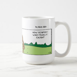 Mug Gros Pied Drôle Attrapé