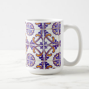 Mug Gros plan motif de carreaux, Portugal