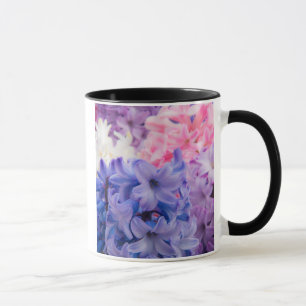 Mug Gros plan sur une plante de jacinthe