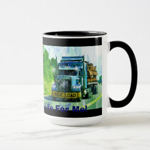 Mug Gros Rig, Véhicule De Transport Lourd, Camion
