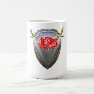 Mug Grosse Épée Jésus Et Bouclier Musique
