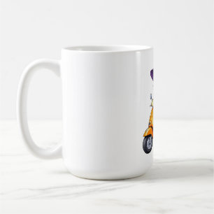 Mug Großmutter Chibi-Hexe auf Scoote Kaffeetasse