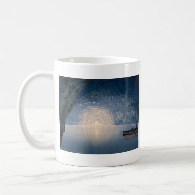 Mug Grotte bleue, île de Capri, Campanie, Italie (Gauche)