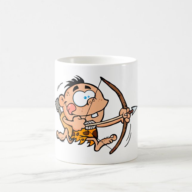 Mug Grotte Garçon Avec Bow Et Flèche (Créateur téléchargé)