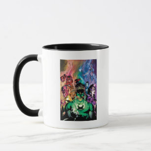 Mug Groupe de Lantern Corps aux couleurs