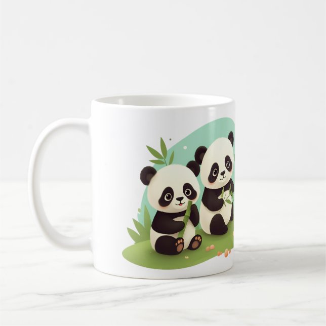 Mug Groupe De Pandas (Gauche)