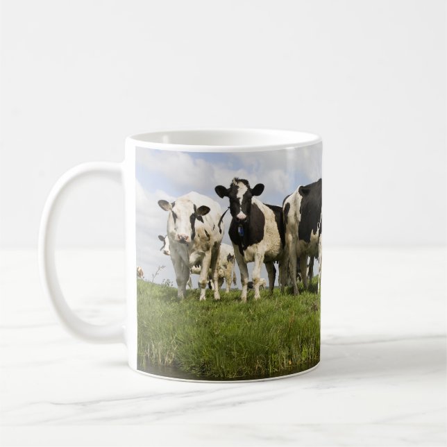 Mug Groupe de vaches frisonnes (Gauche)