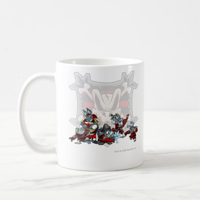 Mug Groupe d'île de Krawk d'équipe (Gauche)