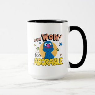 Mug Grover   Je Suis Trop Adorable