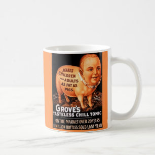Mug Groves Tonic fait des enfants et des adultes gras 