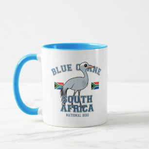 Mug Grue bleue de l'Afrique du Sud