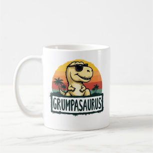 Mug Grumpasaurus Dinosaur Grandpa Saurus Fête des père