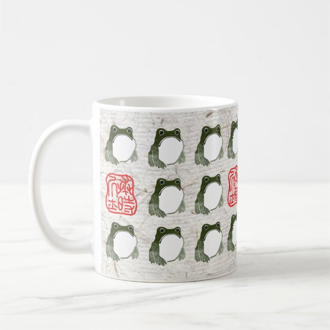 Mug Grumpy Grenouille japonaise crapaud 19ème siècle (Gauche)