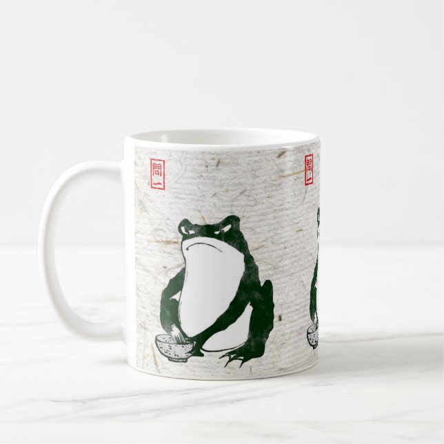 Mug Grumpy Grenouille japonaise crapaud 19ème siècle (Gauche)
