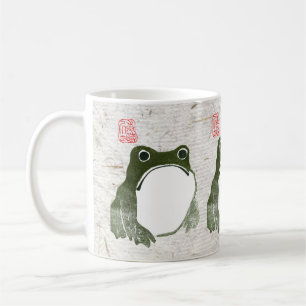 Mug Grumpy Grenouille japonaise crapaud 19ème siècle