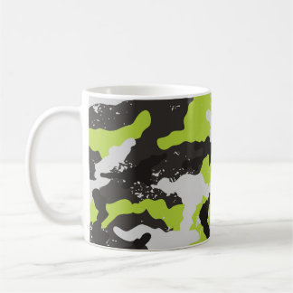 Mug Grunge Camouflage Arrière - plan Vintage