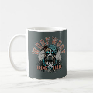 Mug Grunge Chien Papa