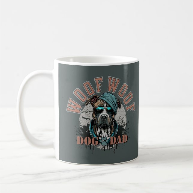 Mug Grunge Chien Papa (Gauche)