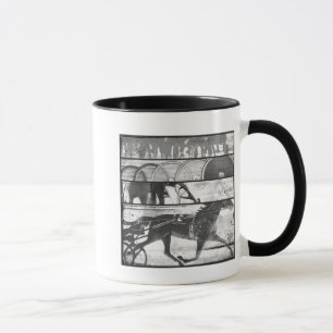 Mug Grunge de course d'attelages