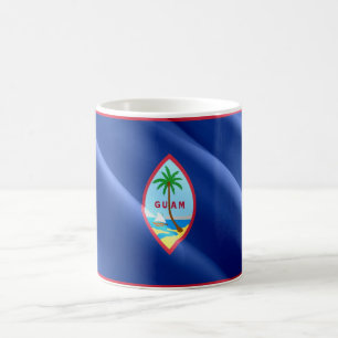 Mug Guam - Drapeau d'agitation -