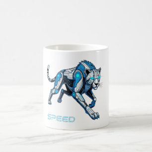 Mug Guépard Futuriste