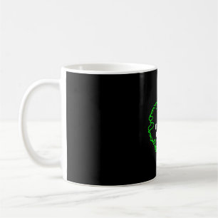 Mug guerrier conseiller de sensibilisation à la santé