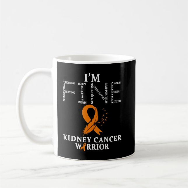 Mug Guerrier de la maladie du rein Im Fine 3 (Gauche)